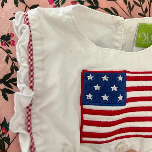 Patriotic Kids One Piece Romper - Picture 5 of 10